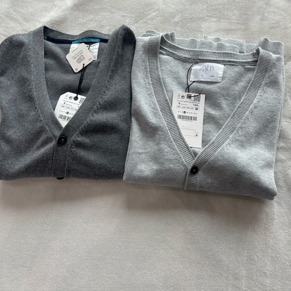 NEW! Zara boy’s sweeter cardigan- buy one or both!